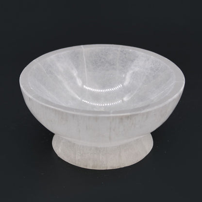 Selenite Ritual Bowl - 10cm - Vivid Aromas UK
