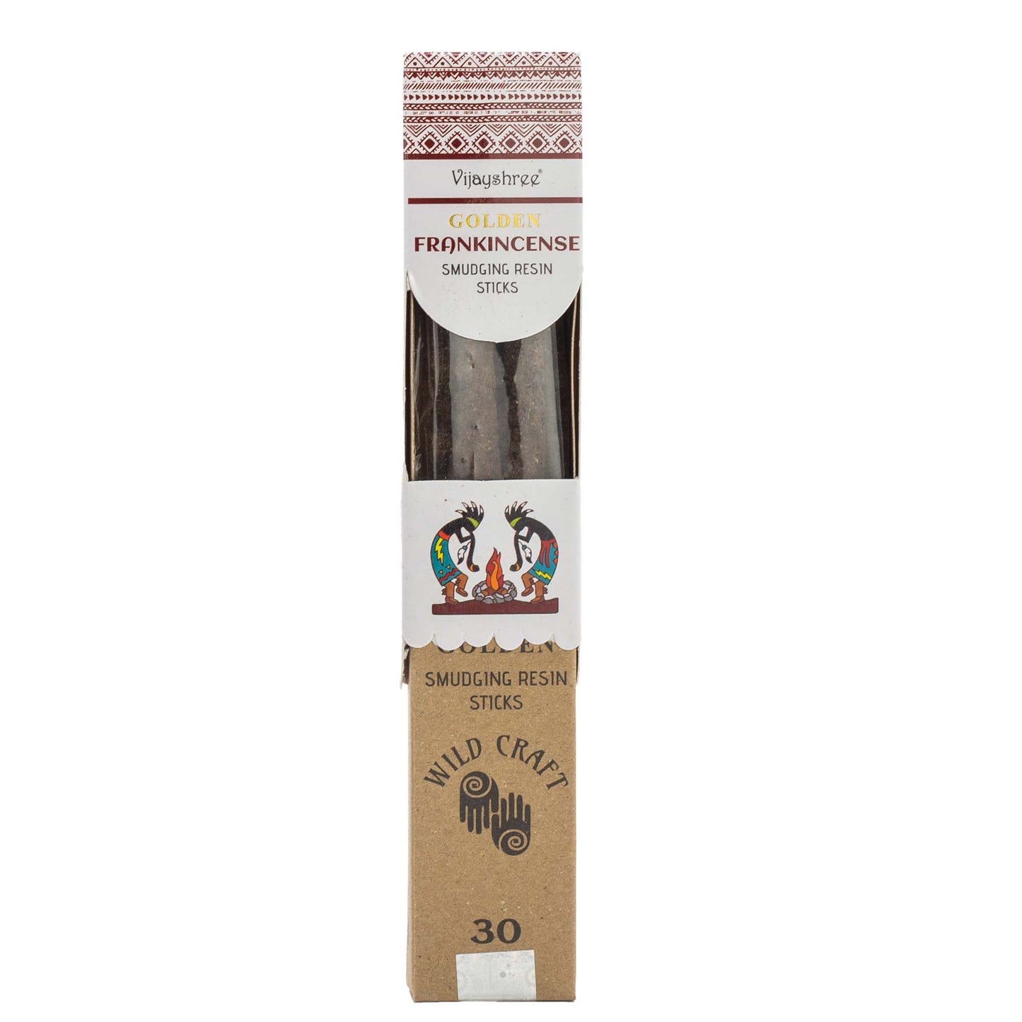 Golden Frankincense Smudging Resin Sticks – 30g - Vivid Aromas UK