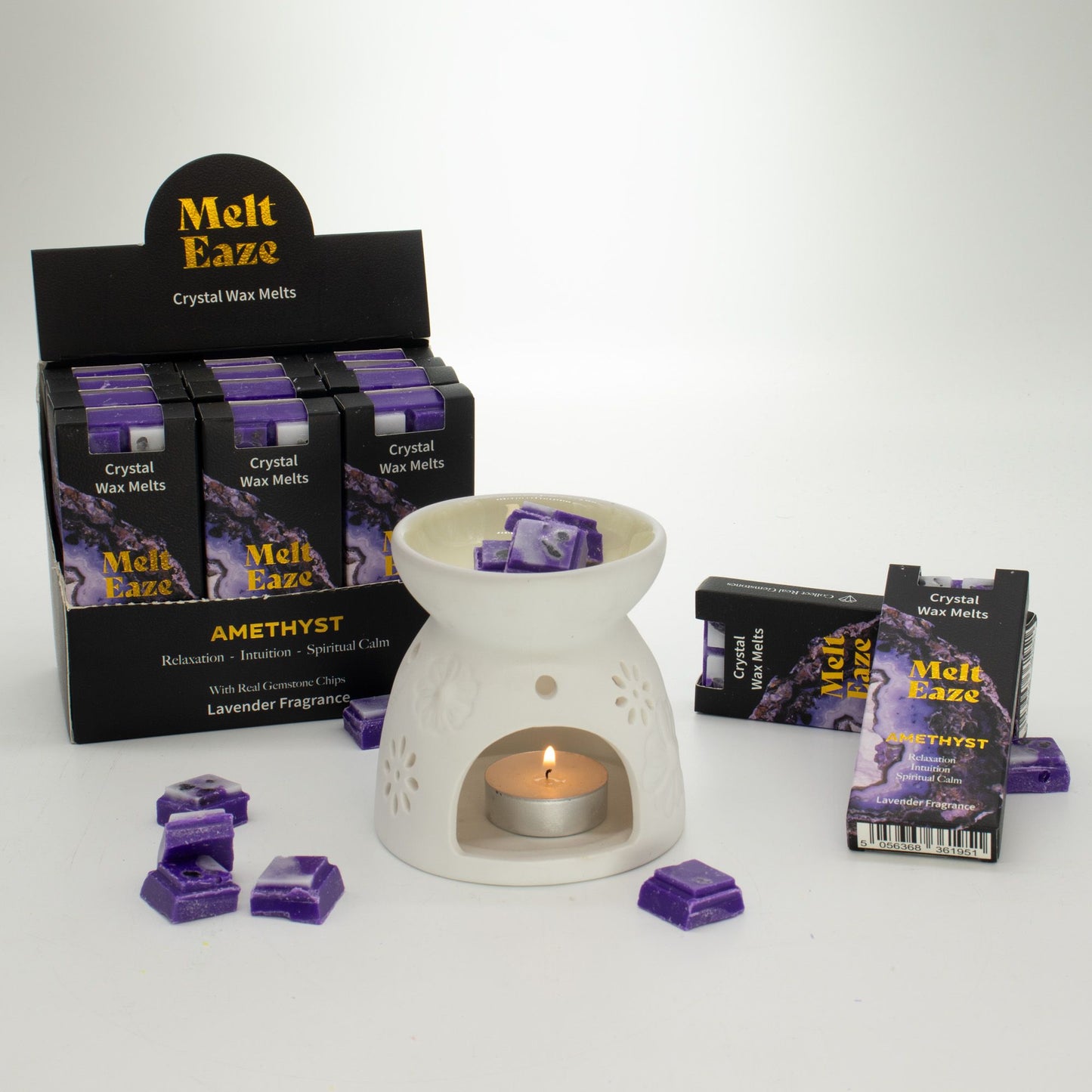 MeltEaze Wax Melts 50g - Amethyst Dream - Lavender - Vivid Aromas UK