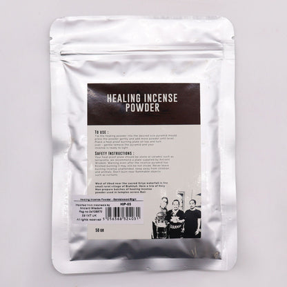 Healing Incense Powder - Sandalwood 50gm - Vivid Aromas UK