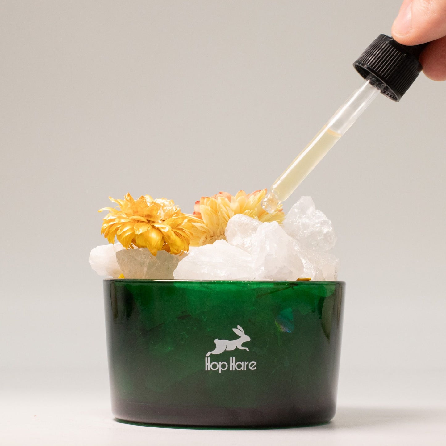 Hop Hare Diffusing Crystals & Floral Set - The Lion - Vivid Aromas UK