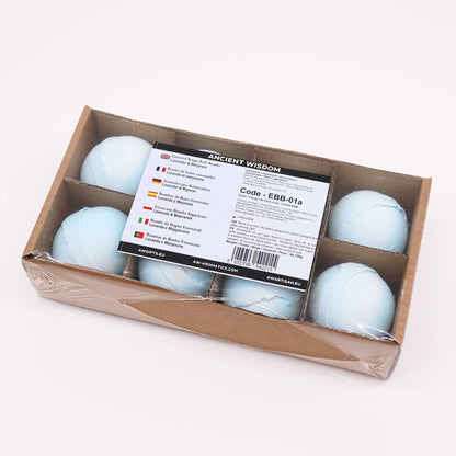 Essential Oil Bath Bomb - Lavender & Marjoram - Vivid Aromas UK