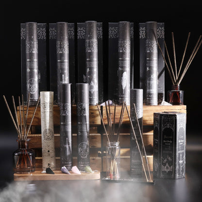 Ancient Witch Spell Incense - Seduction - Amethyst Pendulum - Vivid Aromas UK