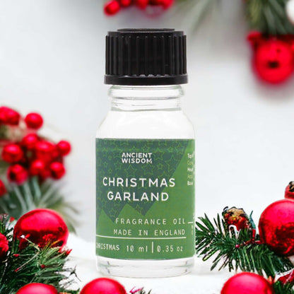 Christmas Garland Fragrance Oil 10ml - Vivid Aromas UK