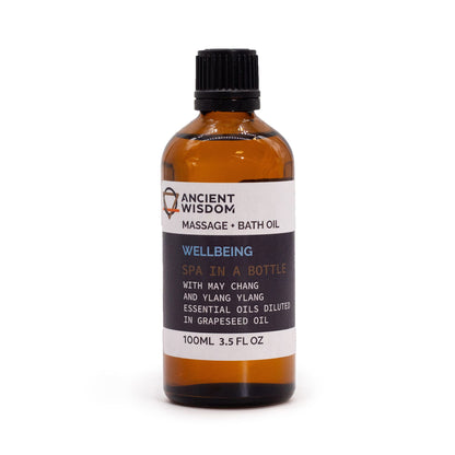 Wellbeing Massage Oil - 100ml - Vivid Aromas UK