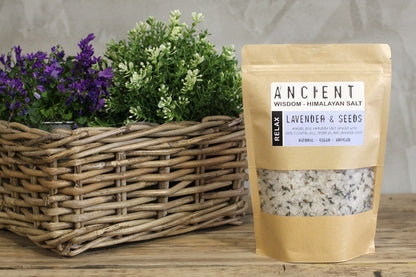 Himalayan Bath Salt Blend 500g - Relax - Vivid Aromas UK