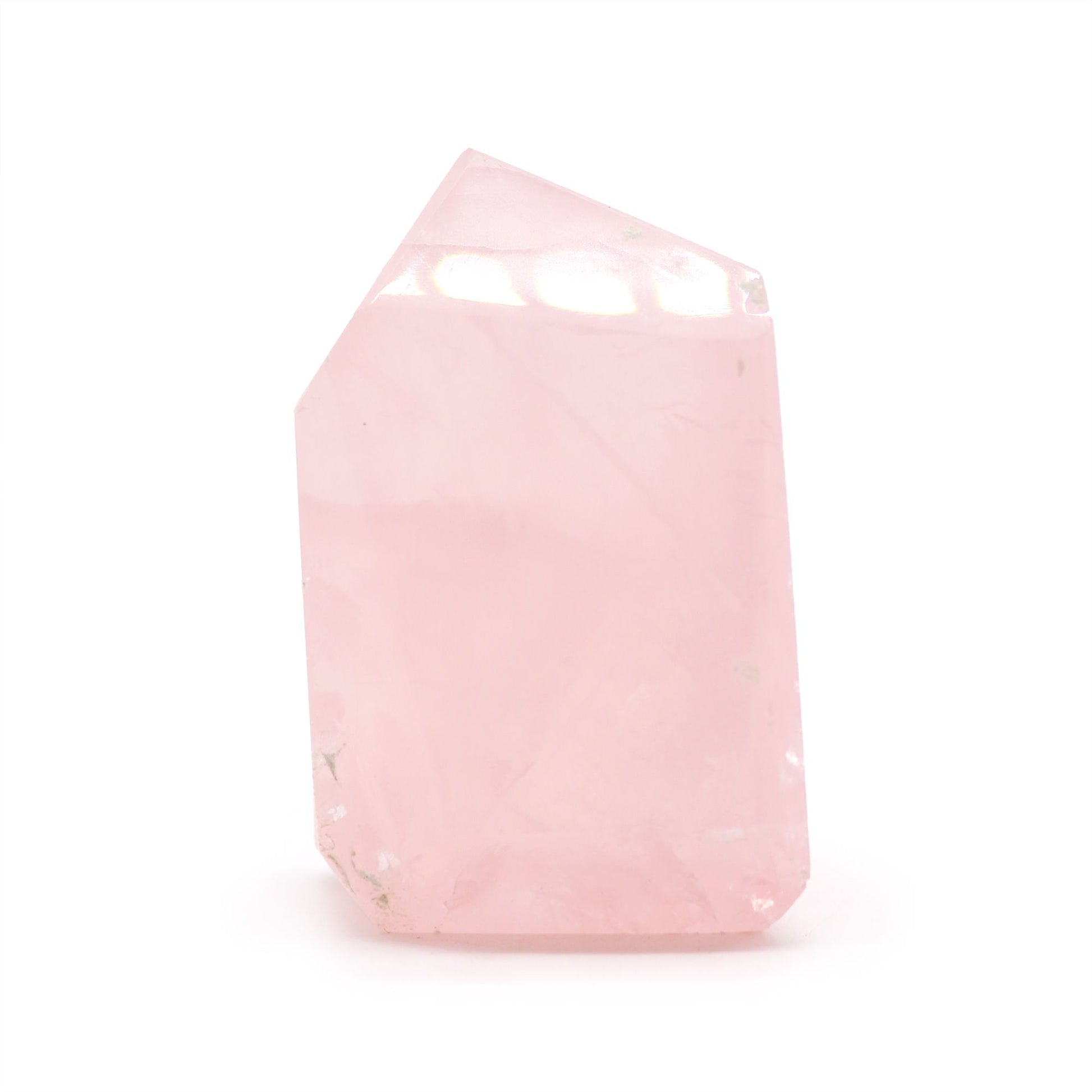 Gemstone Points approx 6cm (0.5KG) - Indian Rose Quartz (approx 8 pieces) - Vivid Aromas UK