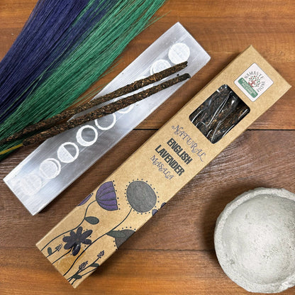 Natural Botanical Masala Incense - English Lavender - Vivid Aromas UK