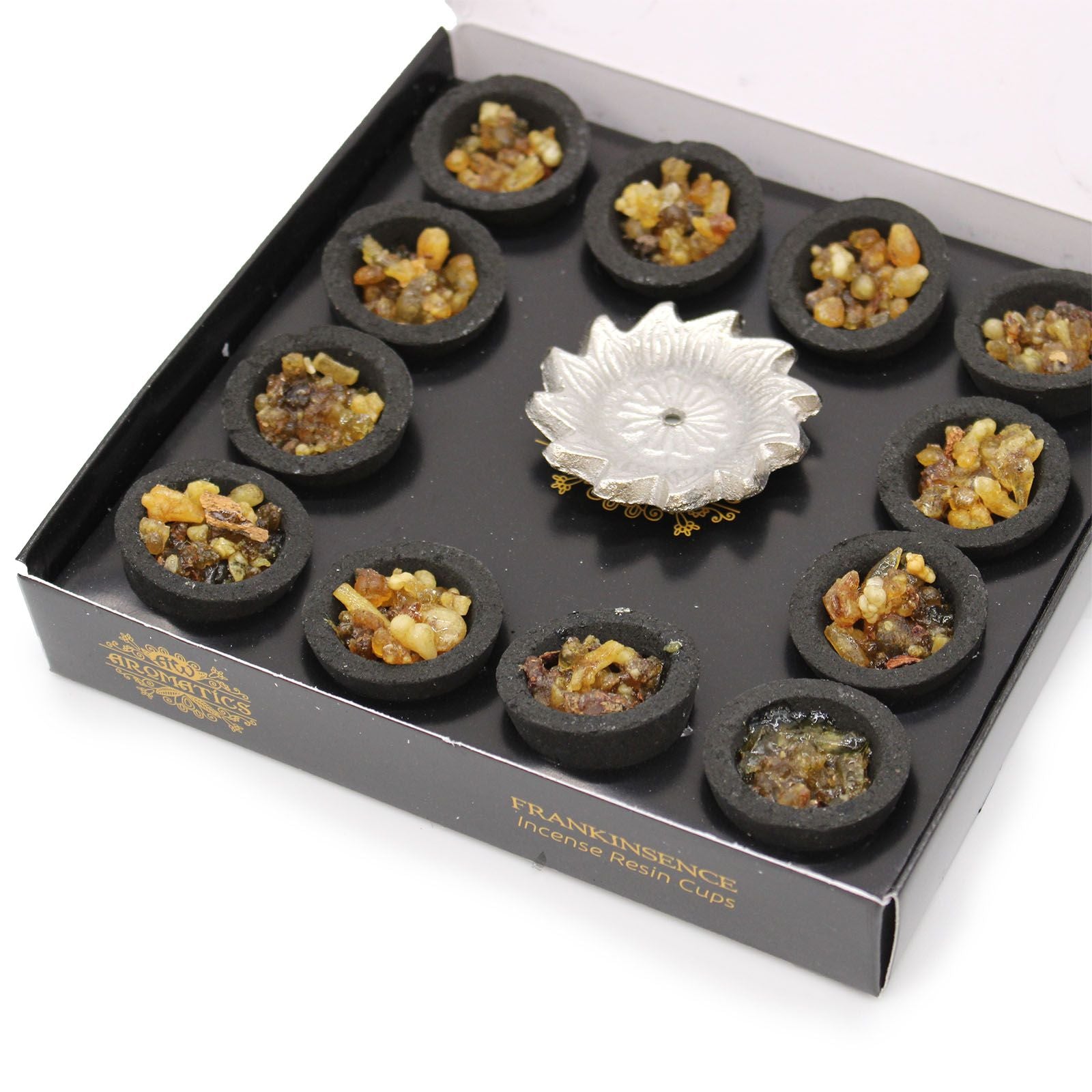 Box of 12 Resin Cups - Frankincense - Vivid Aromas UK