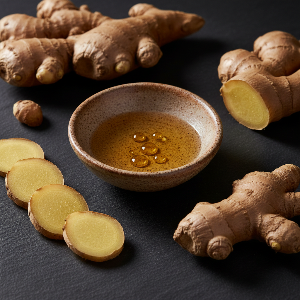 Ginger Organic Essential Oil 50ml - Vivid Aromas UK
