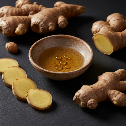 Ginger Organic Essential Oil 50ml - Vivid Aromas UK